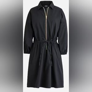 J.Crew cinched up dress in drapey cotton